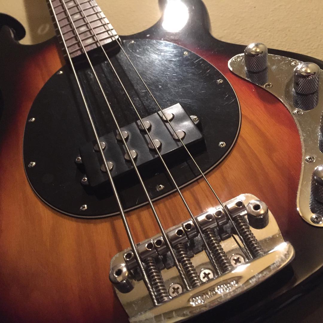 #stingray #getmyhallpass #musicmanbass